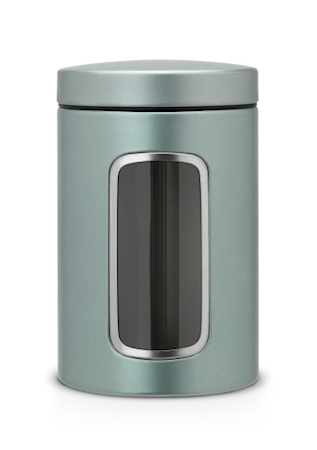Säilytysrasia ikkunalla 1,4 L Metallic Mint