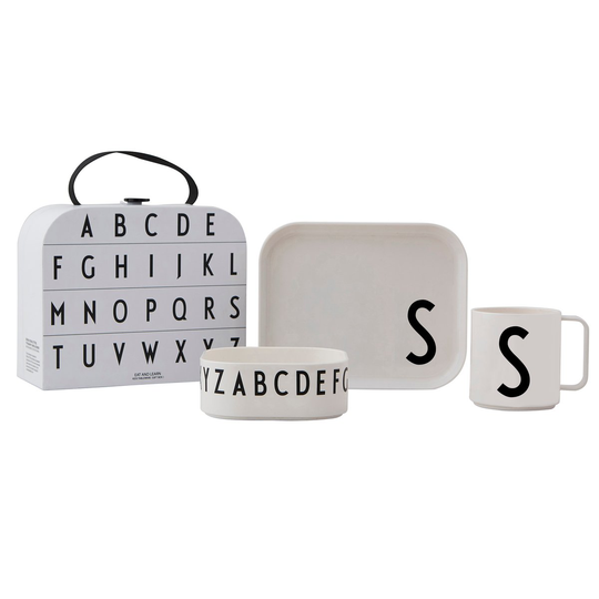 Design Letters lasten tarjoilusetti S