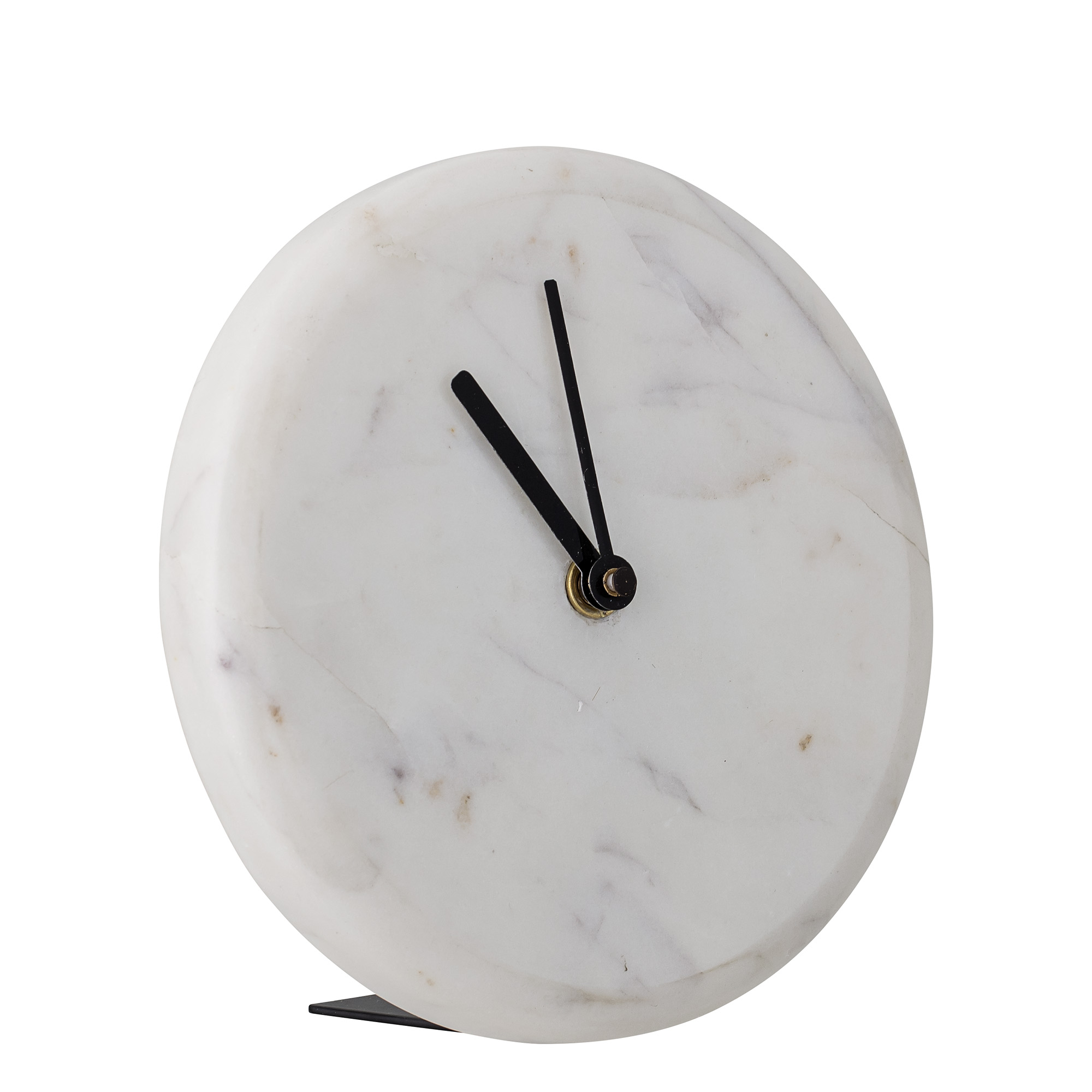 Bloomingville - Marble Table Clock Ø 16 cm - White (82049060)