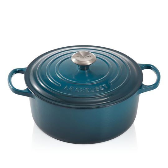 Le Creuset pyöreä pata 5,3 l Deep teal