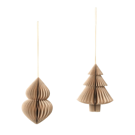 Christmas mix -joulukuusi-joulukoriste 2-pakkaus Natural brown