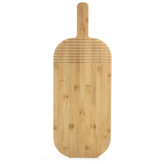 Nature bambu leikkuulauta kahvoilla 54 cm