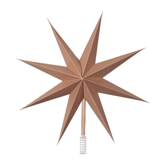 Joulutähti Ø30 cm Indian tan