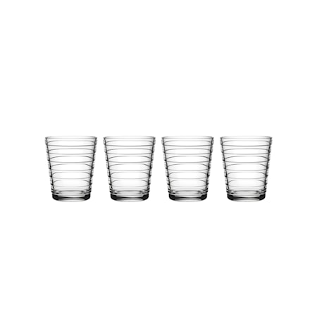 Aino Aalto Juomalasi Kirkas 22 cl 4 kpl