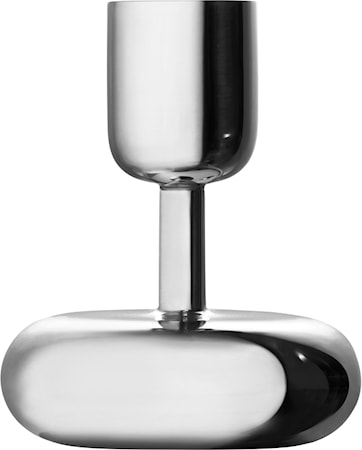 Iittala Nappula Kynttilälyhty 10.7 cm Ruostumaton Teräs