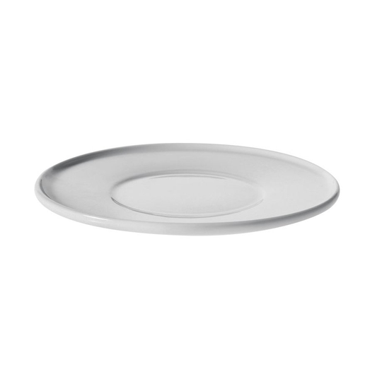 PlateBowlCup lautanen teekupille Valkoinen