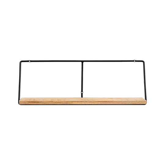 Wired hylly 70 cm Ruskea
