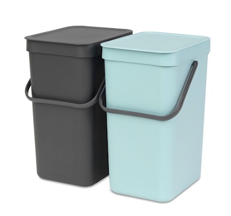 Paparikori 'SORT & GO' 2x12 L Minttu/antrasiitti