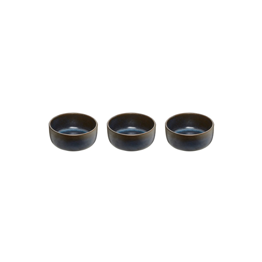 Raw kulho mini Ø 7,5 cm, 3-pakkaus Midnight blue