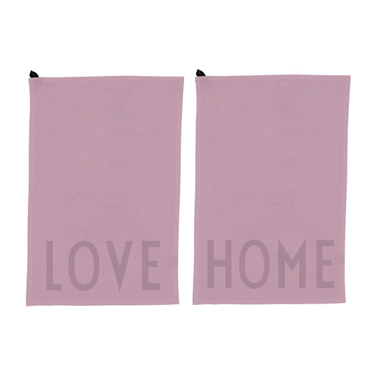 Design Letters keittiöpyyhe suosikki 2 osaa Love-home-lavender