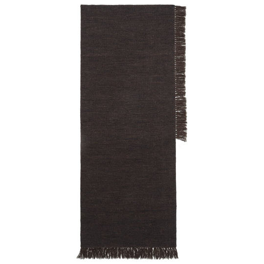 Kelim matto 70x180 cm Dark melange