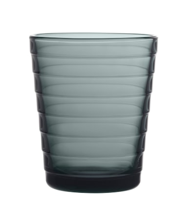 Aino Aalto Lasi 22 cl Tummanharmaa 2 kpl
