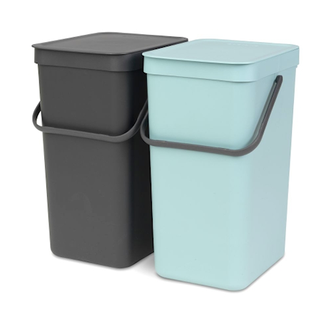 Paparikori 'SORT & GO' 2x16L Minttu/antrasiitti