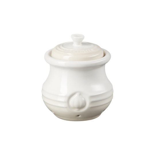 Le Creuset -valkosipuliruukku 10 cm Meringue