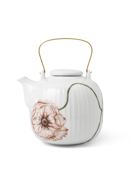 Kähler - Hammershøi Poppy Thepot - White With Deko (692298)
