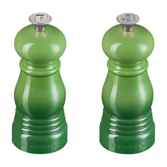 Le Creuset suola- ja pippurimyllysetti 11 cm Bamboo Green