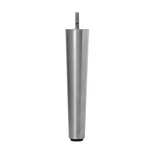 Wind huonekalunjalat 20 cm, 4-pakkaus Hopea