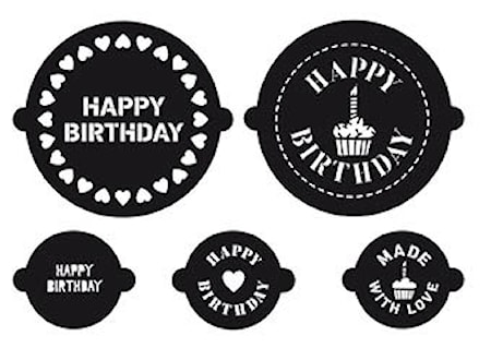CAKE A CUPCAKE Sapluunat Birthday