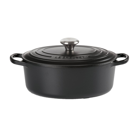 Le Creuset ovaali pata 6,3 l Matte black