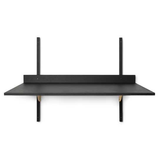 Sector kirjoitustaso Black ash-brass