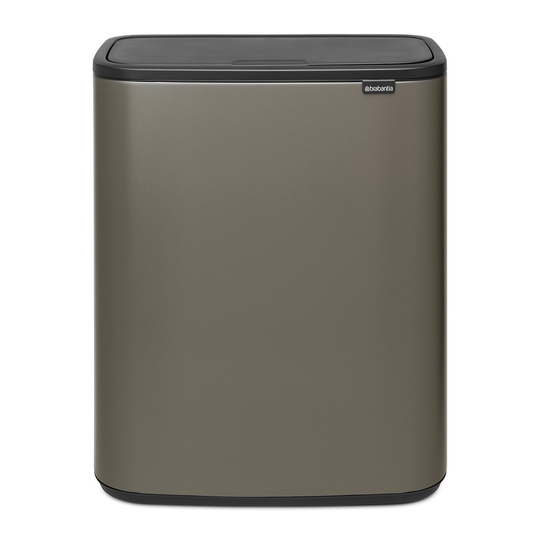 Bo touch bin 60 L Platinum