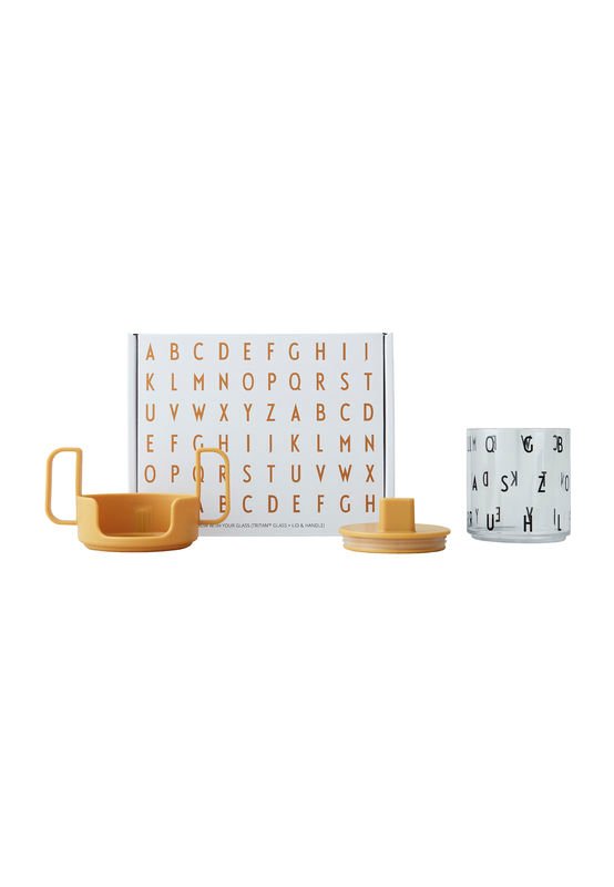 Design Letters - Grow With Your Cup Tritan Prepacked Gift Box - Mustard (20103008MUSTARD)