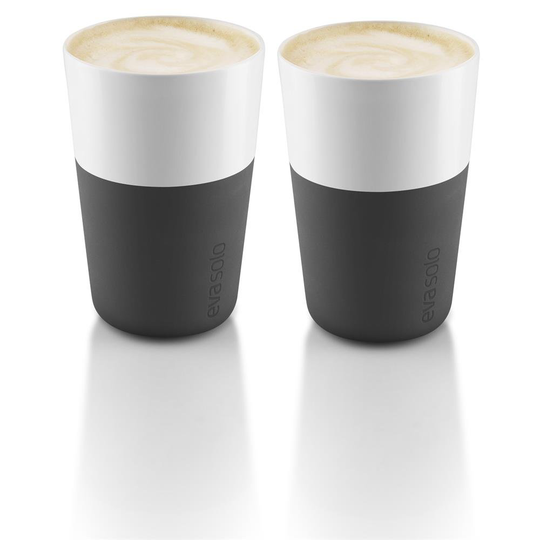 Eva Solo lattekuppi 2 kpl musta