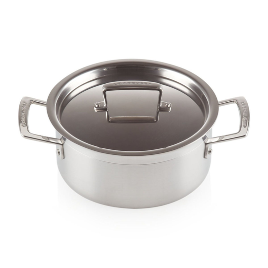 Le Creuset 3-Ply matala kannellinen pata 3 l