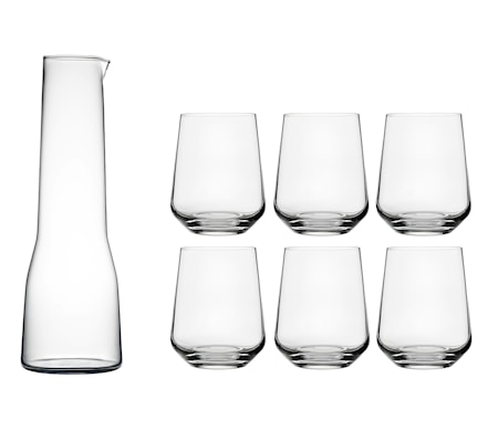 Essence Karahvi 1 L + Juomalasit 6-pack