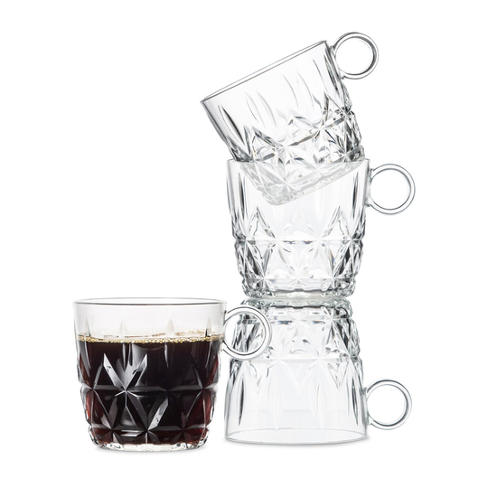 Picknick kahvikuppi 4-pack Kirkas