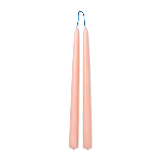 Dipped candles käsintehdyt kynttilät 30 cm 2-pack Blush
