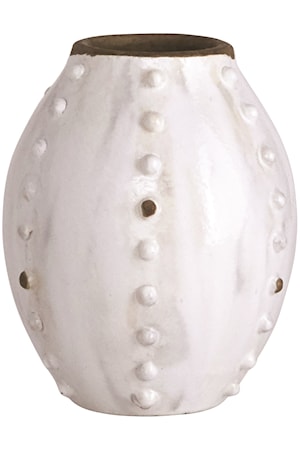 Vaasi Knots 16 cm - Valkoinen