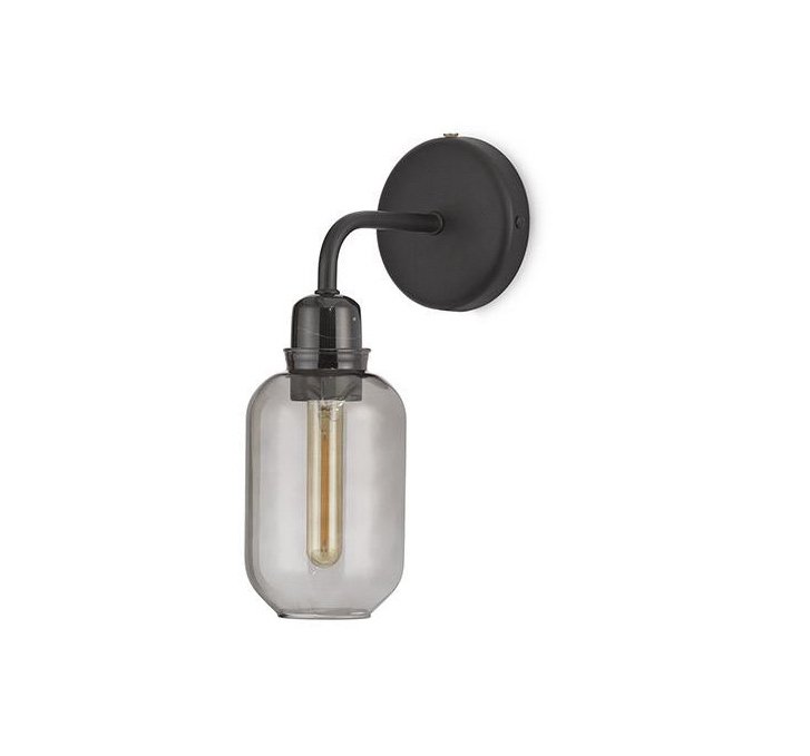 Normann Copenhagen - Vahvistimen Seinävalaisin - Savu/Musta