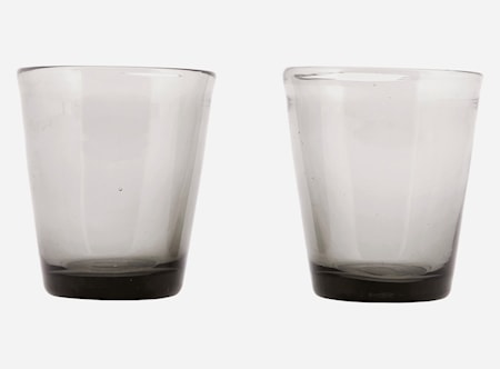 Glas Houston harmaa Ø 8 korkeus 9 cm