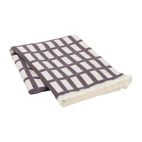 Isa puuvillahuopa 130 x 180 cm Decadent cocolate-purple