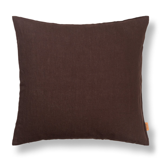 Linen tyyny 50x50 cm Suklaa