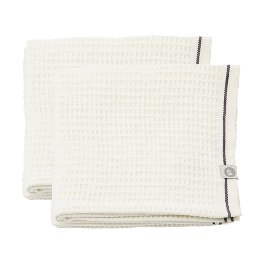 Waffle tiskirätti 30x30 cm 2-pack Harmaa