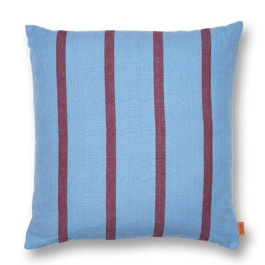 Grand tyyny 50x50 cm Faded blue-burgundy