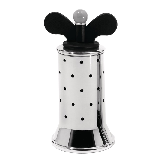 Alessi pippurimylly musta-ruostumaton teräs
