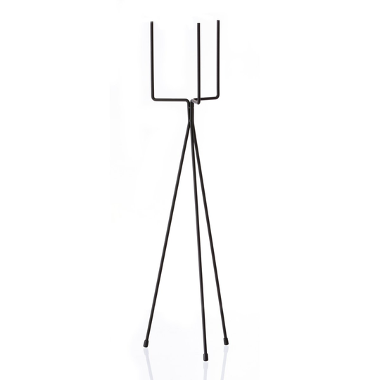 Ferm Living kukka-alusta musta iso