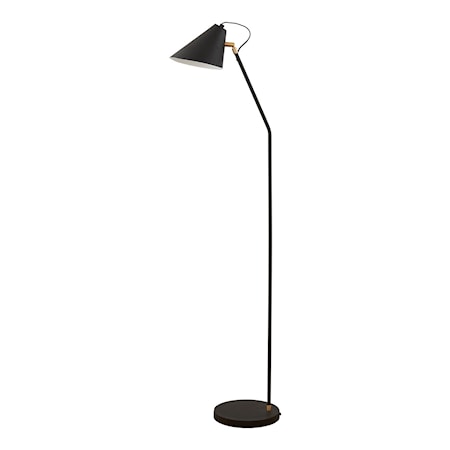 Club Lattiavalaisin Musta/Valkoinen 18-20 cm