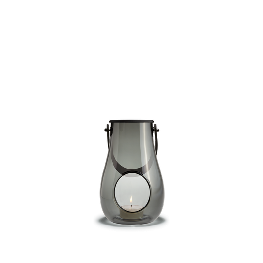 Holmegaard - Design With Light Lantern 16 cm - Smoke (4343534)