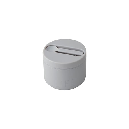 Thermo Lunch Box Small Harmaa/Life