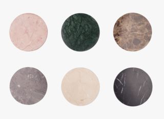 Helena Marble 6pk lasinalunen, 6 kpl moniväri