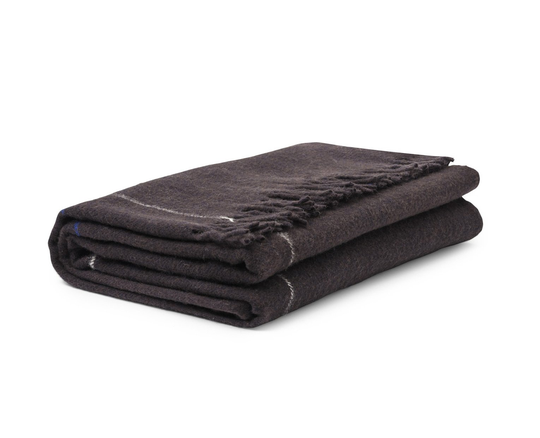 Normann Copenhagen - Tivoli - Throw Blanket Mega Simple Check - Parterre Brown (5000532)