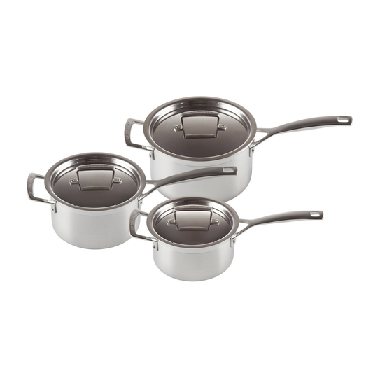 Le Creuset 3-Ply -patasetti 3 osaa