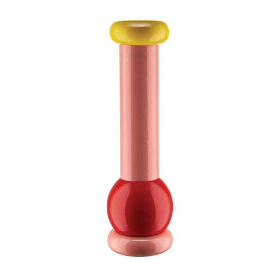 Twergi suola- ja pippurimylly 23 cm Vaaleanpunainen