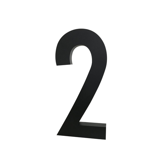 Design Letters numerot alumiini 50 mm 2