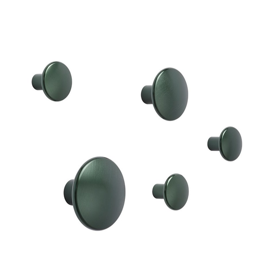 The Dots ripustin metalli 5 kpl Dark green