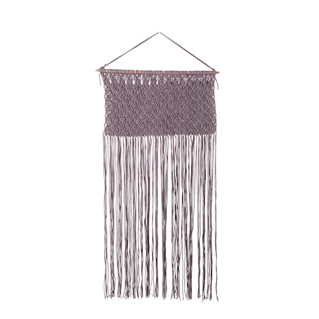 Seinäkoriste Harmaa Puuvilla 60x30cm